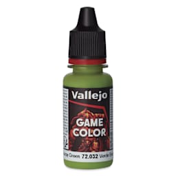Vallejo Game Color Acrylic Paint - Scorpy Green, 18 ml - front