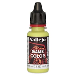 Vallejo Game Color Acrylic Paint - Bile Green, 18 ml - front