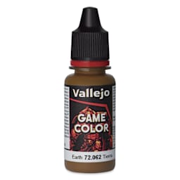 Vallejo Game Color Acrylic Paint - Earth, 18 ml - front