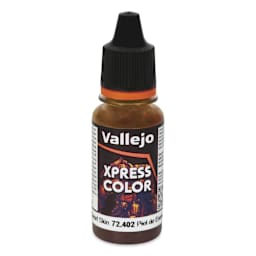 Vallejo Xpress Color Acrylic Paint - Dwarf Skin, 18 ml - front of bottle