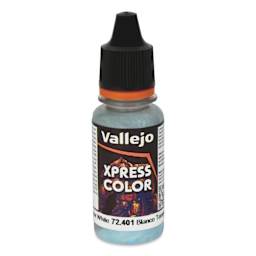 Vallejo Xpress Color Acrylic Paint - Templar White, 18 ml - front of bottle