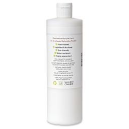 Natural Earth Paint Natural Fluid Acrylik Paint - Titanium White Rutile, 473 ml - back