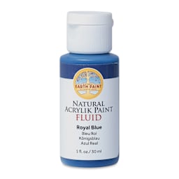 Natural Earth Paint Natural Fluid Acrylik Paint - Royal Blue, 30 ml