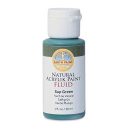 Natural Earth Paint Natural Fluid Acrylik Paint - Sap Green, 30 ml