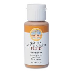 Natural Earth Paint Natural Fluid Acrylik Paint - Raw Sienna,  30 ml
