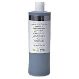 Natural Earth Paint Natural Fluid Acrylik Paint - Silver Mica, 473 ml back