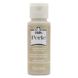 FolkArt Perle Acrylic Paint - Shimmering Silk, 2 oz bottle