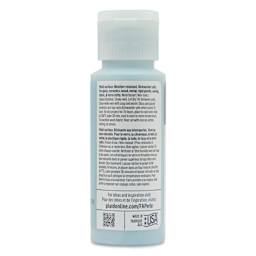 FolkArt Perle Acrylic Paint - Kissed by Mist, 2 oz back of bottle