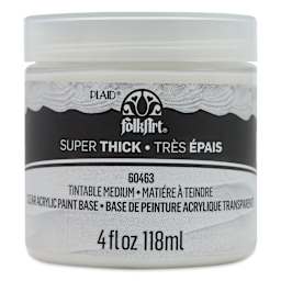 FolkArt Super Thick Tintable Acrylic Medium, 4 oz jar