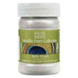 Modern Masters Metallic Paint - Pearl White, 177 ml jar