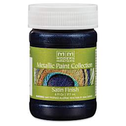 Modern Masters Metallic Paint - Black Sapphire, 177 ml jar