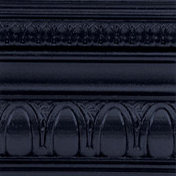 Modern Masters Metallic Paint - Black Sapphire painted on a piece of trim