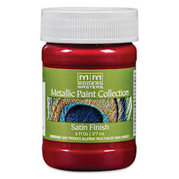Modern Masters Metallic Paint - Ruby, 177 ml jar