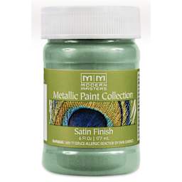 Modern Masters Metallic Paint - Teal, 177 ml jar