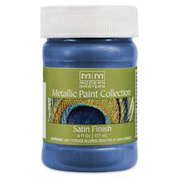 Modern Masters Metallic Paint - Sapphire, 177 ml jar
