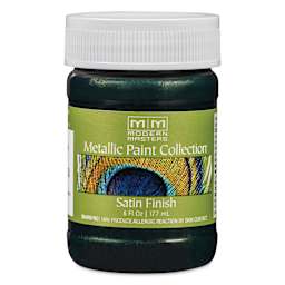 Modern Masters Metallic Paint - Emerald, 177 ml jar