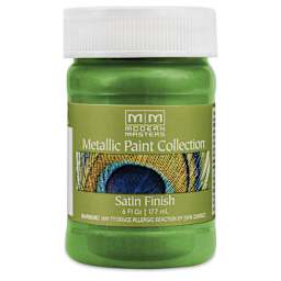 Modern Masters Metallic Paint - Green Apple, 177 ml jar