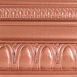 Modern Masters Metallic Paint - Copper painted on a piece of trim
