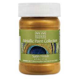 Modern Masters Metallic Paint - Tequila Gold, 177 ml jar