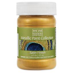 Modern Masters Metallic Paint - Gold Rush, 177 ml jar