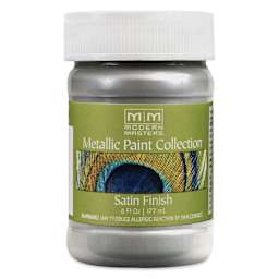 Modern Masters Metallic Paint - Silver, 177 ml jar