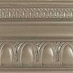 Modern Masters Metallic Paint - Nickel painted on a piece of trim