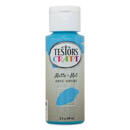 Testors Craft Acrylic Paint - Island Breeze, 2 oz Bottle