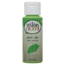 Testors Craft Acrylic Paint - Avocado, 2 oz Bottle