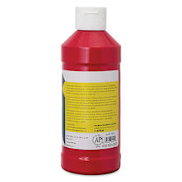Back of Art Alternatives Economy Acrylic -  Bright Red, 475 ml bottle