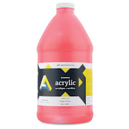 Art Alternatives Economy Acrylic - Warm Red, 1.9 L