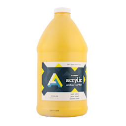 Art Alternatives Economy Acrylic - Warm Yellow, 1.9 L