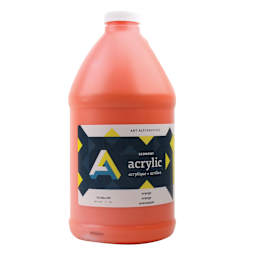 Art Alternatives Economy Acrylic - Orange, 1.9 L