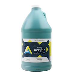 Art Alternatives Economy Acrylic - Phthalo Green, 1.9 L