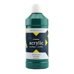 Art Alternatives Economy Acrylic - Phthalo Green, 475 ml