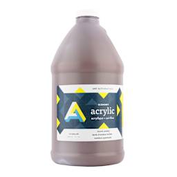 Art Alternatives Economy Acrylic - Burnt Umber, 1.9 L