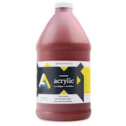 Art Alternatives Economy Acrylic - Burnt Sienna, 1.9 L