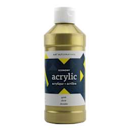 Art Alternatives Economy Acrylic - Gold, 475 ml