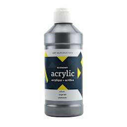 Art Alternatives Economy Acrylic - Silver, 475 ml