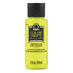 FolkArt Colorshift Blacklight Acrylic Paint - Yellow, 2 oz