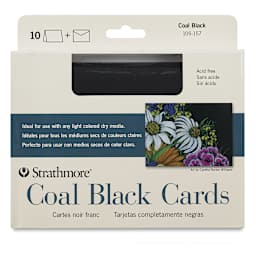 Strathmore Artagain Coal Black Cards - Front of package
