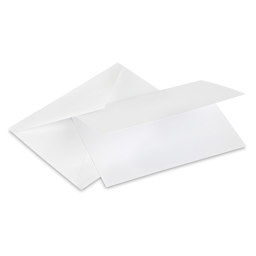 Paper Accents Super Value Cards and Envelopes - Single White 5" x 7" White Card and Envelope shown
