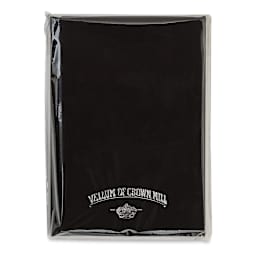 Original Crown Mill Folded Cards - Black, Pkg of 10 (in package)