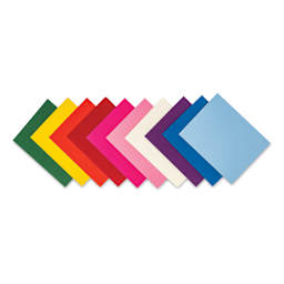 Paper Accents Folded Cards and Envelopes, Assorted, 4-1/4" x 5-1/2", Cards Spread Out