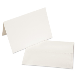 Strathmore 300 Series Mixed Media Cards and Envelopes - Full Size, single card and envelope