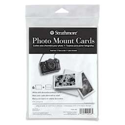 Strathmore Photo Mount Cards and Envelopes - Decorative Emboss, front of the packaging of 6