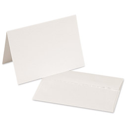 Strathmore 400 Series Watercolor Cards and Envelopes - Announcement Size, folding card and envelope