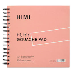 Himi Gouache Paper Pad - 8-1/2" x 8-1/2", Pink