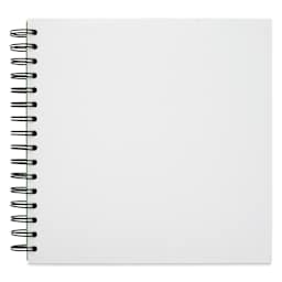 Himi Gouache Paper Pad - 8-1/2" x 8-1/2", Green, open