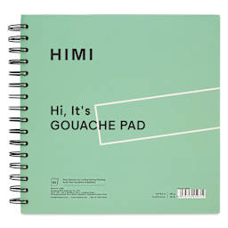 Himi Gouache Paper Pad - 8-1/2" x 8-1/2", Green