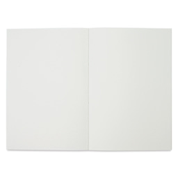 Pacific Arc Sketchbook - Kraft, 5.6" x 8.2", open